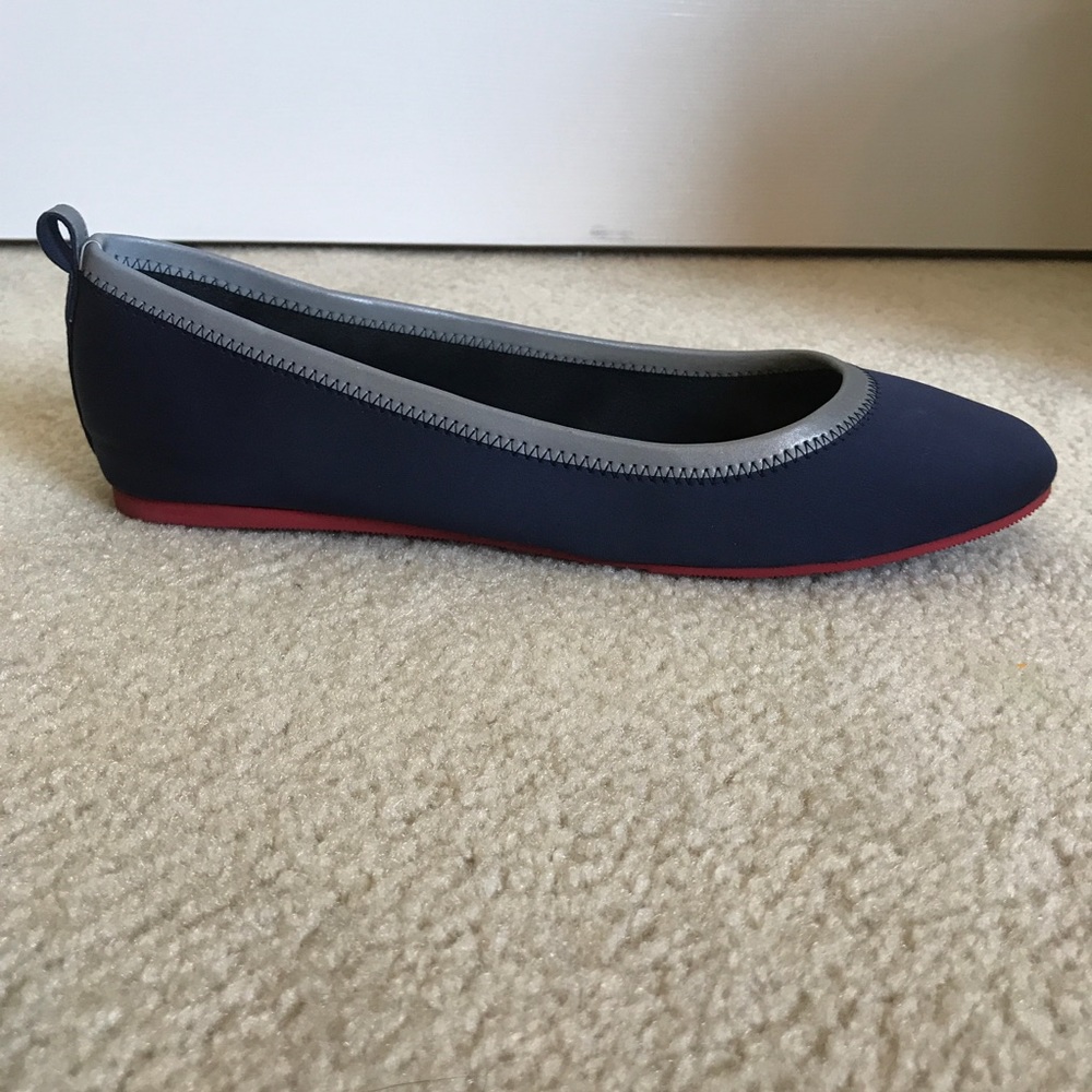 Betabrand Navy Flats